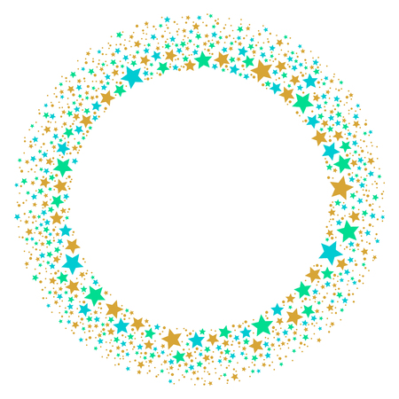 Circle of starsのイラスト素材