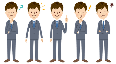 Young businessmanのイラスト素材