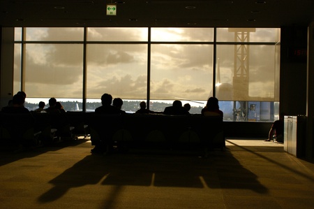 Plane Waitの写真素材