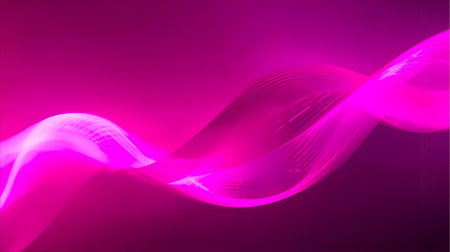 Abstract background with glowing lines in purple colors. Vector Illustration Generative AIの素材