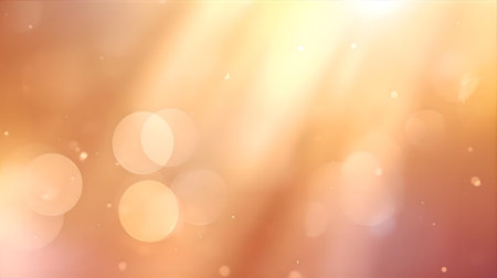 Abstract background with bokeh defocused lights. Vector illustration Generative AIの素材