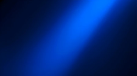 Blue abstract background with some smooth lines in it (see portfolio for more in this series)の素材
