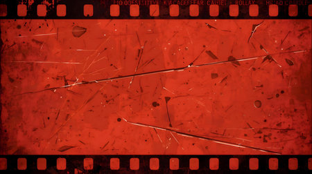 Great film strip for textures and backgrounds with space Generative AIの素材