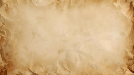 Old paper texture with burned edges. Abstract background and texture for design Generative AIの素材