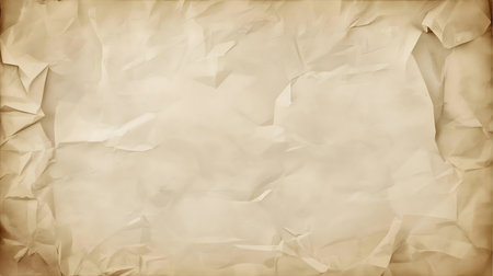 Crumpled paper texture background. Vector illustration for your design Generative AIの素材