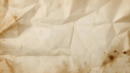 Crumpled paper texture. Abstract background for design and ideas Generative AIの素材