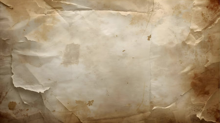 Old paper texture for the design. Natural grunge background. Toned Generative AIの素材