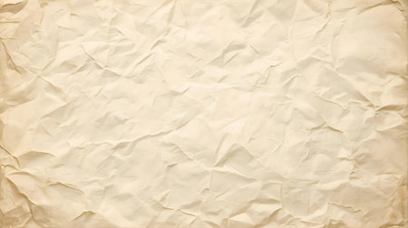 Crumpled paper texture background. Brown crumpled paper background Generative AIの素材