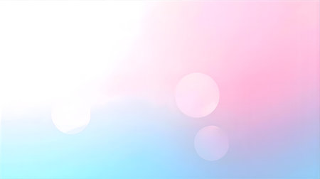 Soft pastel gradient background with bokeh lights. Vector illustration generative aiの素材
