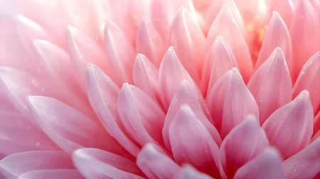 Close up of pink chrysanthemum flower with soft focus Generative AIの素材