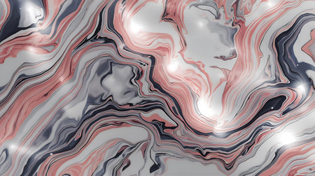 Marble abstract background. Marbling texture design. Vector illustration Generative AIの素材