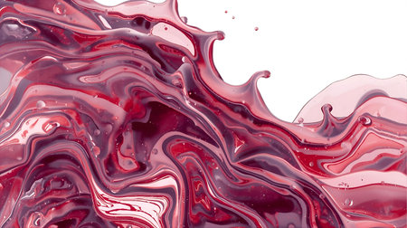 Liquid paint texture background. Fluid art. 3d rendering, 3d illustration.の素材