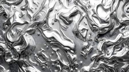 abstract black and white metal background with some smooth lines in it Generative AIの素材