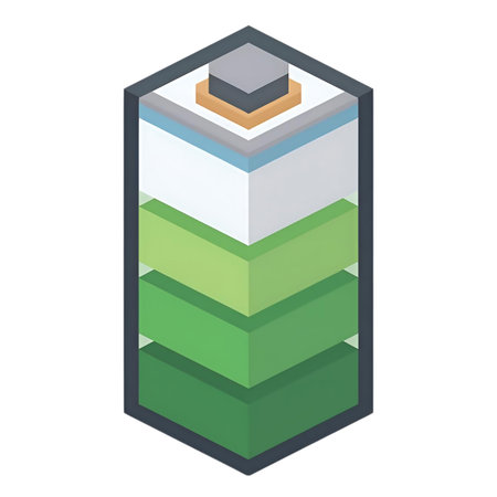 Isometric 3d vector illustration of a green field with grass Generative AIの素材