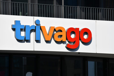 Dusseldorf, North Rhine-Westphalia, Germany - September 9, 2021: Headquarters of trivago in...