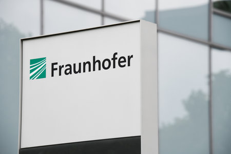 Munich, Bavaria, Germany - June 22, 2019: Headquarters of Fraunhofer Society for the Advancement of Applied Research in Munich, Germany - Fraunhofer is a German research organizationのeditorial素材