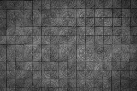 Pattern stone tile wallの写真素材