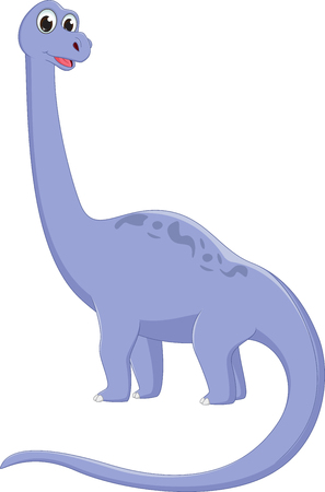 Cute dinosaur cartoonのイラスト素材