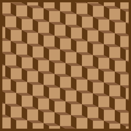 Silk scarf abstract pattern design with geometric style. Design useful for hijab, kerchief, bandana, fabric, fashion, shawl, wallpaper, bed cover, etc.のイラスト素材