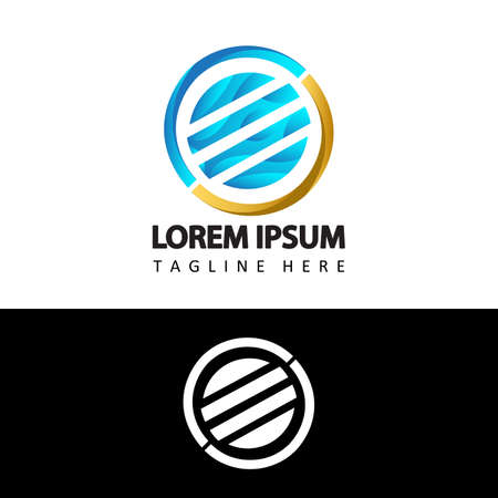 global, globe, world logo template design vector in isolated white backgroundのイラスト素材