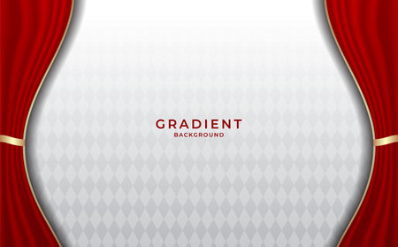 red and white indonesia background concept illustration vectorのイラスト素材