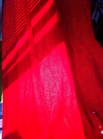 Curtains blocking the sunの素材