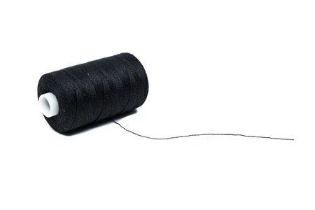 Spool of thread isolated on white