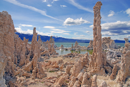 Mono lake, Californiaの写真素材