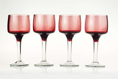 4 stemwareの写真素材