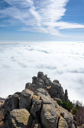 above the clouds6の写真素材