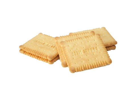 Cookies on white