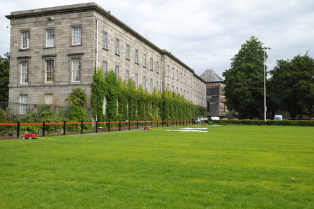 Parks in Dublin city centerのeditorial素材
