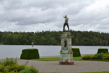 Drottningholm Palace in Stockholm, Swedenのeditorial素材