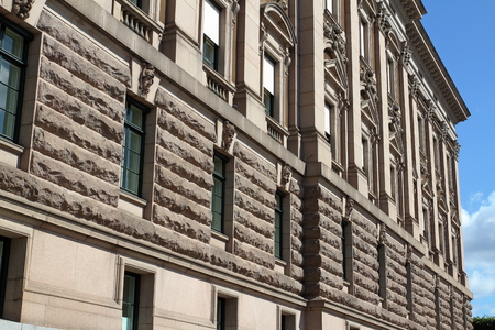 Royal and governmental palaces in Stockholm, the capital of Swedenのeditorial素材