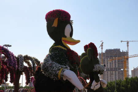 Dubai, United Arab Emirates - 12/23/2019: Dubai Miracle Gardenのeditorial素材