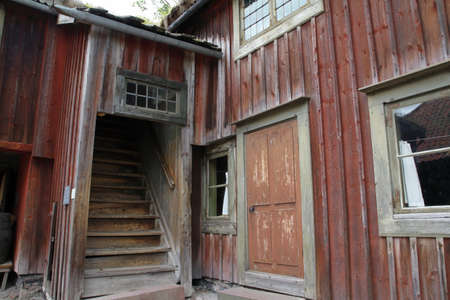 Stockholm, Sweden - 07/08/2019: Attractions, workshops, craftsmen and animals on display in Stockholm Skansenのeditorial素材