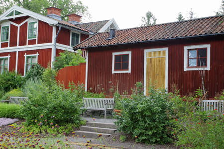 Stockholm, Sweden - 07/08/2019: Attractions, workshops, craftsmen and animals on display in Stockholm Skansenのeditorial素材