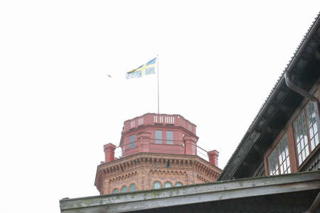 Stockholm, Sweden - 07/08/2019: Attractions, workshops, craftsmen and animals on display in Stockholm Skansenのeditorial素材