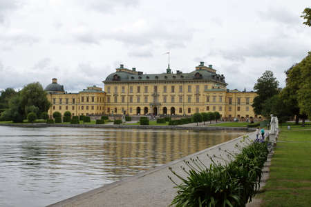 Stockholm, Sweden - 07/10/2019: Interior of Drottningholm Castle, residence of the Swedish royal familyのeditorial素材