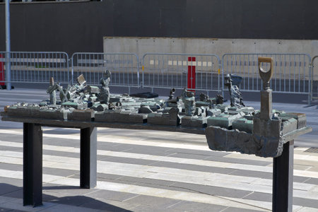 Stockholm, Sweden - 07/08/2019: Stockholm city streetsのeditorial素材