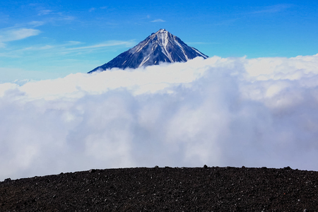 The nature of Kamchatka, the mountains and volcanoes of Kamchatkaの写真素材