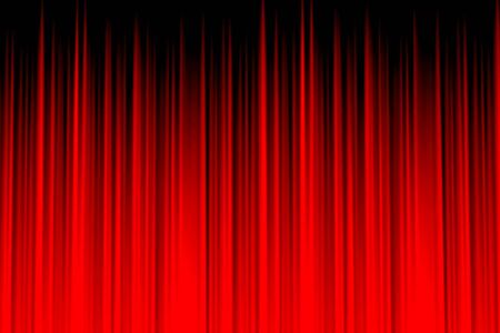 Theatre curtain and lighting on stage. Illustration of the curtain of the theater.の写真素材