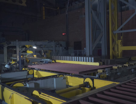 Brick production, hollow ceramic bricks factory. Brick production, bricks factory.
