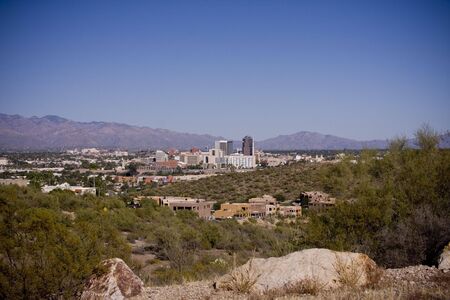 Downtown Tucson, Arizonaの写真素材
