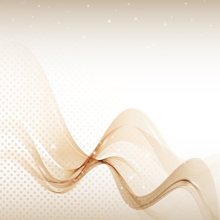 Vector Abstract smoky waves backgroundのイラスト素材