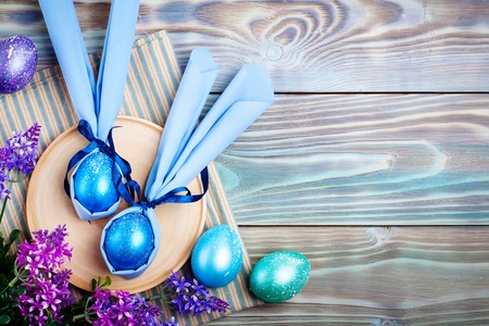 Happy Easter. Congratulatory easterの写真素材