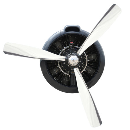 Plane Motor with Propellerの写真素材