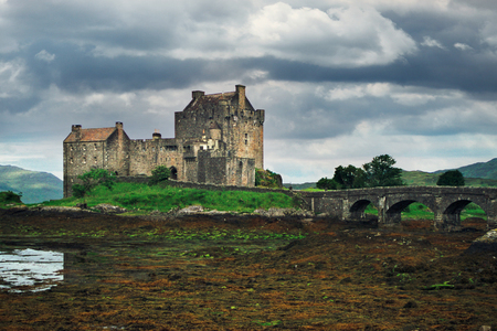 Eilean Donan castle, Scotlandのeditorial素材