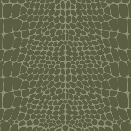 Crocodile Skin, Animal Print Seamless Patternのイラスト素材