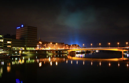 Bremen bei Nacht